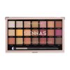 Profusion Cosmetics 21 Shade Eyeshadow Palette for Eyecatching Look, Long lasting and Cruelty Free Bright Pigmented Shades Collection and Brush, Siennas