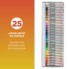 SAKURA Cray-Pas Junior Artist Soft Oil Pastels for Kids & Artists - 25 Color Set