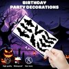 100 PCS Bat Halloween Temporary Tattoos Birthday Party Decorations Supplies Favors Scary Halloween Bats Cute Decor Tattoo Stickers Gifts For Game Boys Girls Classroom School Prizes Reward