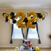 Number Balloon Big 40 Inch Gold Birthday Decorations, Number 2 Balloon Birthday Party Decorations for Party Supplies, Graduations