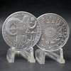 Creative Twelve Constellations Zodiac Coin Challenge Ancient Silver Commemorative Coins Home Decor Crafts Art Collection Gift (Aries)