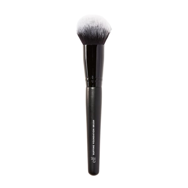 e.l.f. Buffing Foundation Brush, Makeup Brush For An Airbrushed Finish & Even Coverage, Can Be Used With Powder, Cream & Liquids, Vegan & Cruelty-Free