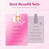Modelones Nail Glue for Press Ons Nails Glue Strong 2pcs 14ml Nails Tips Glue Brush On Nails Glue Long Lasting Adhesive Nail Glue NO Cure