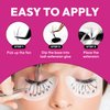 Eyesy Lash 500 Wispy Lash Extensions | 5D 0.07 Size 10mm Curl C | Wispy Natural Lash Look Premade Fans Eyelash Extensions Kim K American Volume Promade Fans Handmade Pre Made Loose Fan Lashes