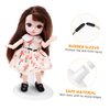 Toddmomy White Doll Stands 2Pcs Doll Display Stand Doll Bracket Doll Support Stand Bear Stand Desktop Doll Holder for Kids Dollhouse Accessories (25cm)