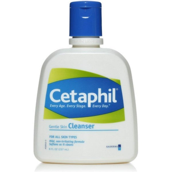 Cetaphil Gentle Cleanser 8 ounce (Pack 2)