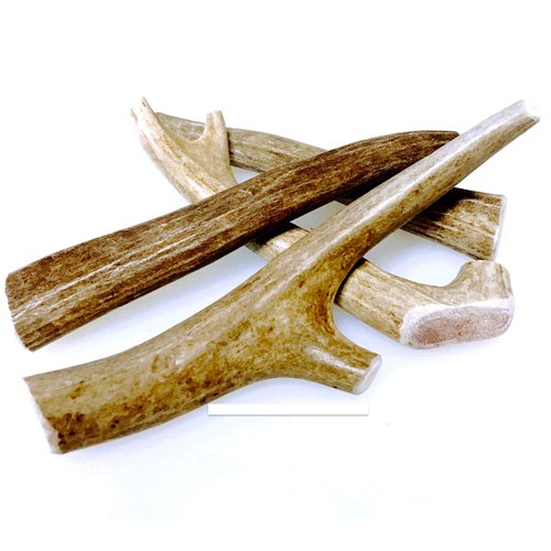 Mountain Dog Chews - Small Whole Deer Antler 6 Pack - Deer Antler Dog Chew - Grade A Premium - Organic - Made in USA - No Mess