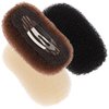 Minkissy Hair Clip for Volume 3 Pack Bump It Up Volume Hair Clips for Women Hair Padding for Updos Hair Accessory