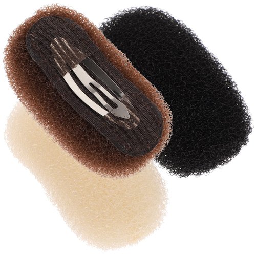 Minkissy Hair Clip for Volume 3 Pack Bump It Up Volume Hair Clips for Women Hair Padding for Updos Hair Accessory