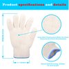 Heat Resistant Gloves - EN407 Certified 932°F Oven Gloves, Cut-Resistant Grill Gloves, Cooking Gloves for BBQ, Grilling, Baking, Cutting, Welding, Smoker Fireplace, 1 Pair (2 Pieces Set), White