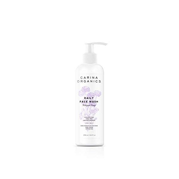 Carina Organics Unscented Face Wash, 250ml