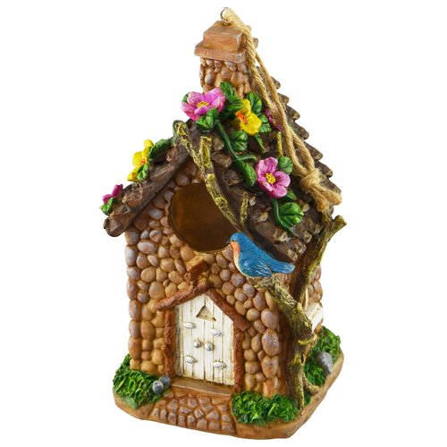 Red Carpet Studios 40921 Fairy Bird House, Stone