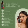 Satthwa Kalika Hair Oil - Make Your Hair Naturally Darker Helps Fight Greying and Black of Hair Naturally Suitable for All Types Hair Men and Women- 150ml (5oz)