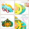 Childlike BehaviorBaby Steering Wheel Toy - Interactive Educational Baby Car Seat, High Chair Toy - Ages 1-3 with Sounds and Fun Learning - Develop Fine Motor Skills and Imagination in Toddler Drivers