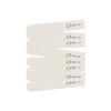 ForPro Professional Collection O-Files Replaceable File System, White, 100 Grit, Manicure Nail File Refills, 3.9” L x .6“ W, 50-Count