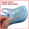Amtidy Flats Mary Jane Dance Party Cosplay Shoes, Snow Queen Princess Birthday Sandals for Little Girls, Toddler Blue 9.5M Toddler