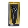 Cricket Logo Gold Series Pro 5.75” Hair Cutting Shear Professional Stylist Barber Haircutting Scissors, Stainless Steel, Convex Edge, Includes a Hair Dryer Gift