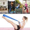 Hoocan Resistance Bands Elastic Exercise Bands Set for Recovery, Physical Therapy, Yoga, Pilates, Rehab, with 3 Resistance Levels
