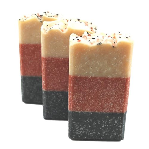 Traverse Bay Bath and Body- All natural handmade cold process bar soap,Three salts body bar,essential oil soap. 3 bar pack 16 + oz. Made in the USA