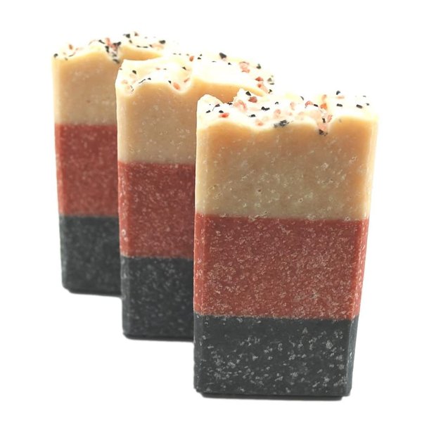Traverse Bay Bath and Body- All natural handmade cold process bar soap,Three salts body bar,essential oil soap. 3 bar pack 16 + oz. Made in the USA