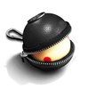 Ballsak Pro - Silver/Black - Clip-on Cue Ball Case/ Bag for Attaching Pool Balls, Billiard Balls, Training Balls to Your Cue Stick Bag Extra Strong Strap Design!**