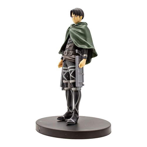 NINJAMO Ackerman Levi Titan Standing Figure Anime Collectible Figure Standing Base Shelf Desk Prop 6.5" in