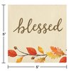 Creative Converting Thankful Beverage Napkins, 5", Multi-color