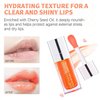 MAEPEOR Hydrating Lip Glow Oil 10 Colors Moisturizing Lip Oil Gloss Non-sticky Transparent Lip Gloss Long Lasting Nourishing Tinted Lip Balm with Big Brush Head (IColors 12)
