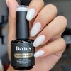 Dan's Nails Milky White Rubber Base Gel Coat | Soak off UV/LED Lamp for Professional Russian Manicure