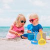 Haakong 8 Pcs Sand Shovels for Kids Colorful Plastic Beach Shovels Bulk Garden Beach Toys