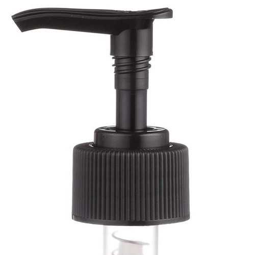 Royal Massage 8oz Bullet Round Massage Oil/Lotion/Liquid Bottle with Saddle Pump (Clear, 1)