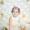 GAFATORY Pink Baby Elastic Headband with Pearl Seashell Starfish Headbands with Veil Fishtails Soft Headwrap Newborn Hair Band Children Hair Accessories