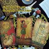 KLKOKVKE Tarot Cards Set for Beginners with Guide Book, Meanings on Them, PVC Waterproof, Including Card Holder, Table Mat, Seven Chakra Stones, and Crystal Pendulum(Golden 05)