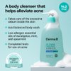 DERMA B AC Control Body Wash 420ml,14.2 Fl.oz, Anti-Blemish & Pimples Care, Hypoallergenic Body Cleanser, Trouble Solution for All Skin Types, Soothing & Refreshing Shower Gel, Korean Skincare