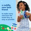hello Tooth Fairy Kit with Tooth Fairy Door Hanger and Tooth Teddy Bear, Includes Full Size Fluoride Kids Strawberry Toothpaste and Kids Toothbrush, for Children Ages 3 and Up