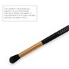 F.A.R.A.H Brushes Premium Quality Tapered Blending 35E Makeup Brush - Perfect For Blending Liquid, Cream, or Flawless Powder Cosmetics - Buffing, Stippling, Concealer
