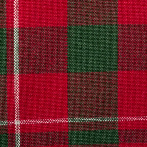 DII Holiday Dining Table Linen Collection Tartan Holly Plaid, Christmas Table Runner, 14x72, Red & Green