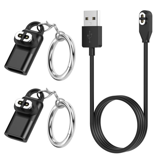 Gorixer 3.3ft Charging Cable Replacement for AfterShokz Aeropex AS800/OpenComm/OpenRun/OpenRun Pro, Magnetic Fast Charger Cord for Shokz Aeropex Bone Conduction Headphones with 2 Pack Type-C Adapter