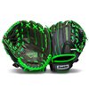 Franklin Sports Girls Softball Glove - Women's Windmill Fastpitch + Slowpitch Softball Glove - Green Softball Mitt - Right Hand Throw Adult + Youth - 11", Lime