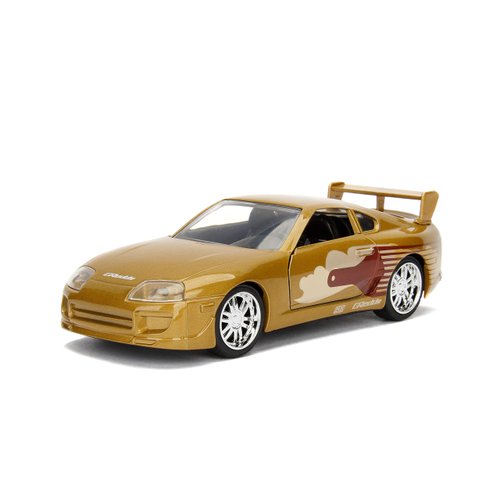 Jada Slap Jack's Toyota Supra Gold Fast & Furious Movie 1/32 Diecast Model Car