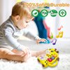 Baby Music Toys 12-18 Months, Animal Baby Piano Musical Light Infant Toys Toddlers Early Education Birthday Gift for 1 2 Year Old Girls Boys (Giraffe)