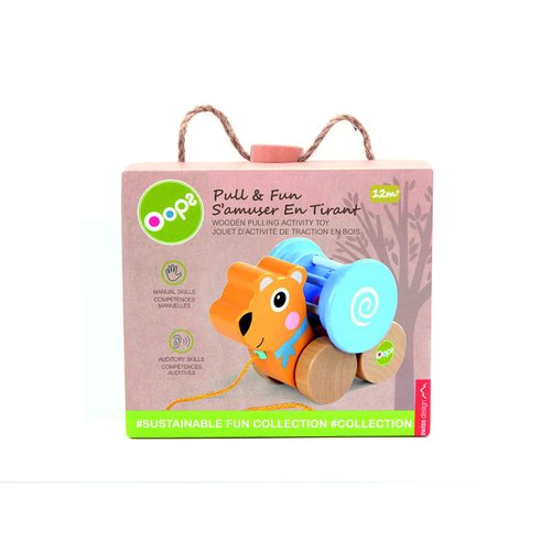 Pull Toy | OOPS® | Pull & Fun Toddler Toy, Bear