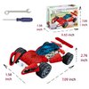 CHOWONE Metal Model Car Building Assembly Toys 166 PCS STEM Erector Sets Car Vehicle Model Construction Set for Boys and Girls Car Building Educational Toy for Kids Ages 8+ (Spidermodel Car)