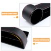 Car Seat Gap Filler Organizer Between Front seat car Organizer and Storage Box, Auto Premium PU Leather Console with Cup Holder, Car Pocket for Interior Essentials (for Driver Side)