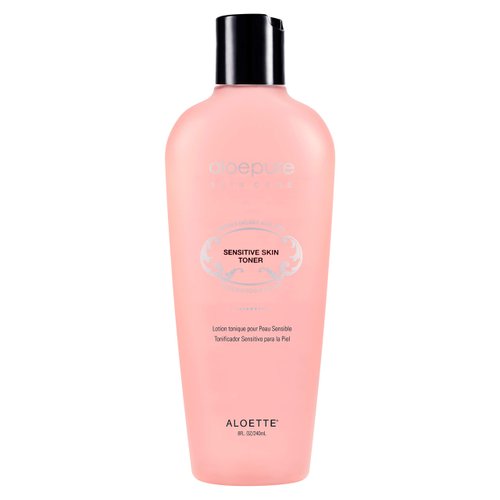 Sensitive Skin Toner Balancing Tonic for Dry and Sensitive Skin, Conditions & Calms Skin, Cucumber & Aloe Vera, Cruelty Free, 8 Fl Oz