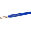 Bdellium Tools Professional Makeup Brush - Golden Triangle 708 Bent Eyeliner - With All Vegan and Soft Synthetic Fibers, For Smooth Application (Blue, 1pc)