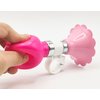 YeloYolker Kids Bike Horn, Cute Bicycle Handlebar Air Horn for Girls, Toddlers Universal Bike Accessories for Tricycle, Balance Bike, Scooter(Rainbow Mermaid)