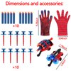 LINMANSHUO Set of Kids Spider Web Shooterm, Spiderman Toy Fun Decoration Kids Educational Toy Wrist Launcher, Spider Hero Cosplay Costume Prop Launcher Wrist Toy Gift (Set1)