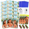 Bendon Publishing Set of 15 Kids Play Packs Bundle ~ Fun Party Favors Coloring Book Crayons, Stickers, Door Hanger, Loot Bags (Moana)