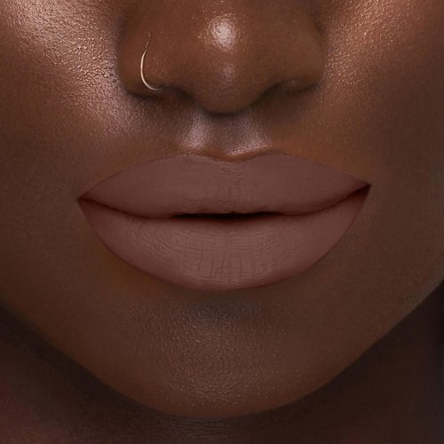 Beauty Bakerie Bitesized Lip Whip Liquid Lipstick for Women, Hydrating Moisturizer Lip Gloss Lip Tint, Long Lasting Waterproof Lip Stain Matte or Metallic, 2.5mL, Mochi Mami